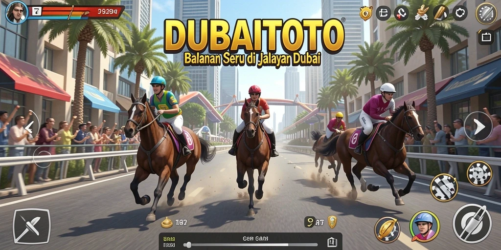 Gameplay DUBAITOTO yang mendebarkan di jalanan Dubai.