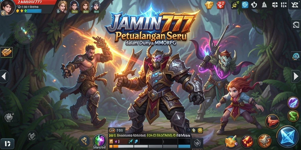 Gameplay <strong>JAMIN777</strong> yang menampilkan pertarungan epik dan petualangan yang mendebarkan.