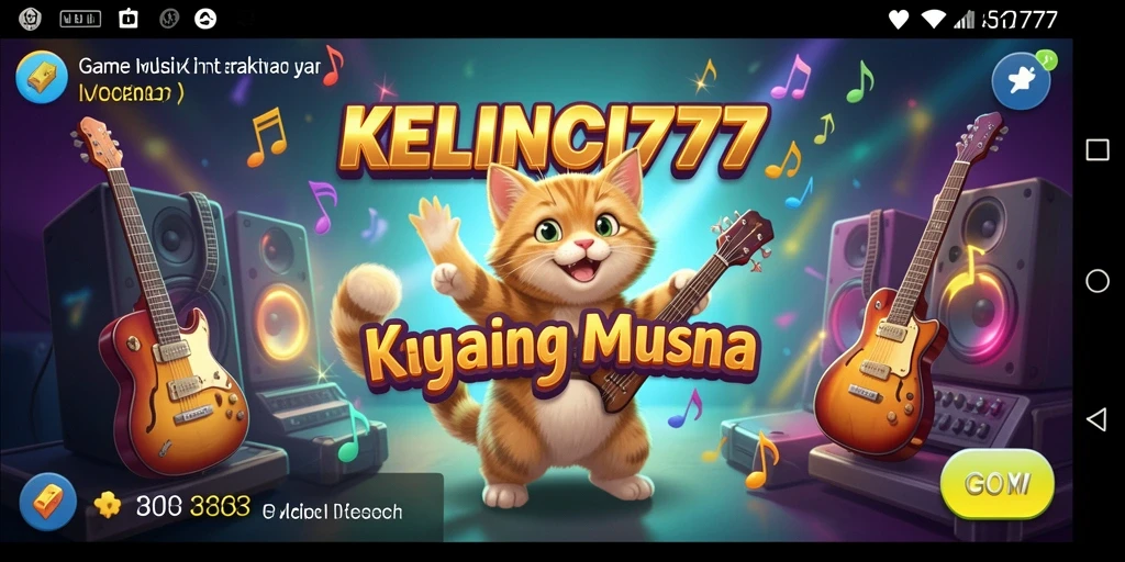 Tampilan gameplay KELINCI777 yang penuh warna dan menarik.