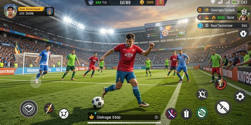 Gameplay menarik KM789 yang menyajikan berbagai cabang olahraga.